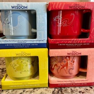 Disney Wisdom Complete Coffee Mug Set